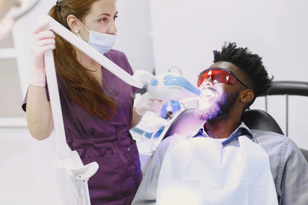 professional teeth whitening for sensitive teeth